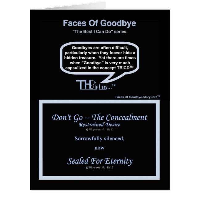 Faces Of Goodbye – Restrained Desire Azure (Front)