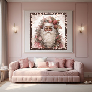 Faces of Santa: African American Santa (10) Poster
