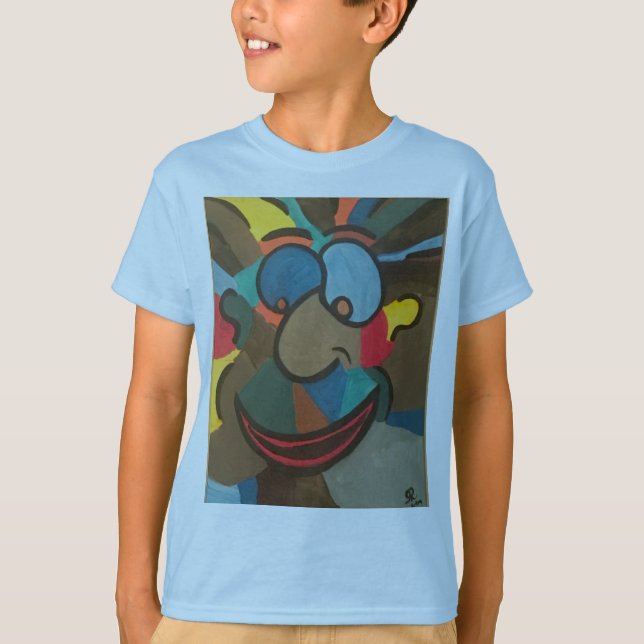Faces on the go! T-Shirt (Front)