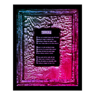 Faces Poster