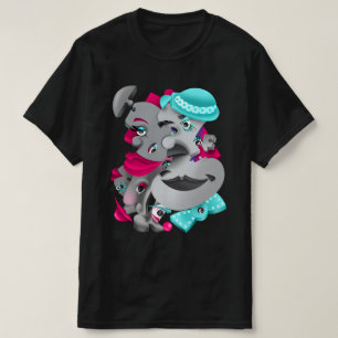 Faces surréalistes et puzzle T-shirt homme