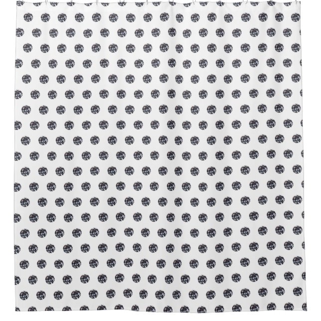 Faceted Elegant Diamond Gem Image Pattern (Front)