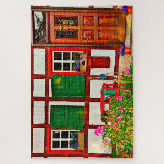 Fachwerkhaus House Germany. Jigsaw Puzzle