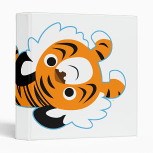 Facile à faire joli Cartoon Tiger Avery Classeur