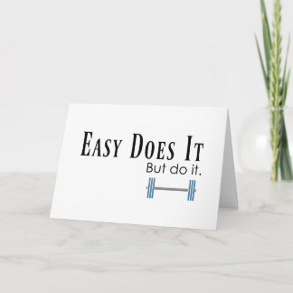 Facile Le Fait Mais Le Faire Carte Encouragement