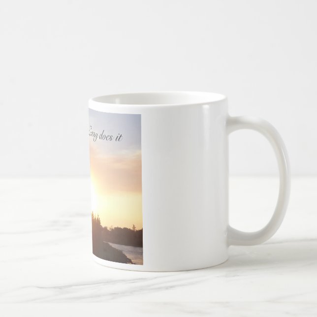 Facile le fait - tasse de slogan de 12 étapes (Droite)