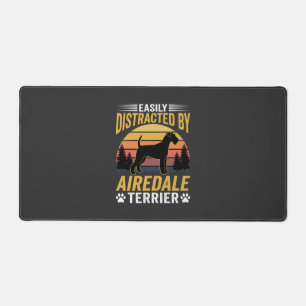 Facilement distrait par Airedale Terrier Retro Dog