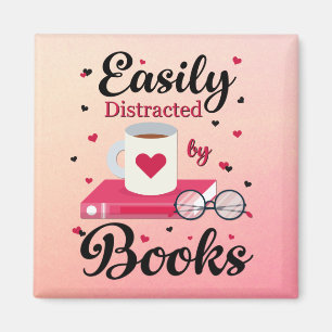 Facilement distrait par le Magnet de livres