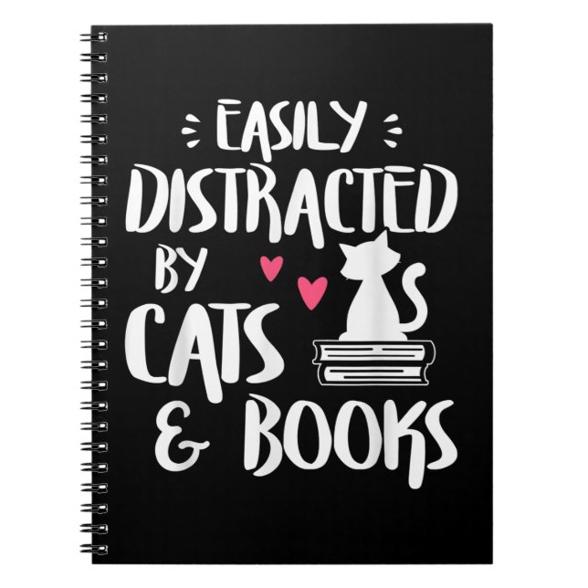 Facilement distrait par les chats et les livres -  (Devant)