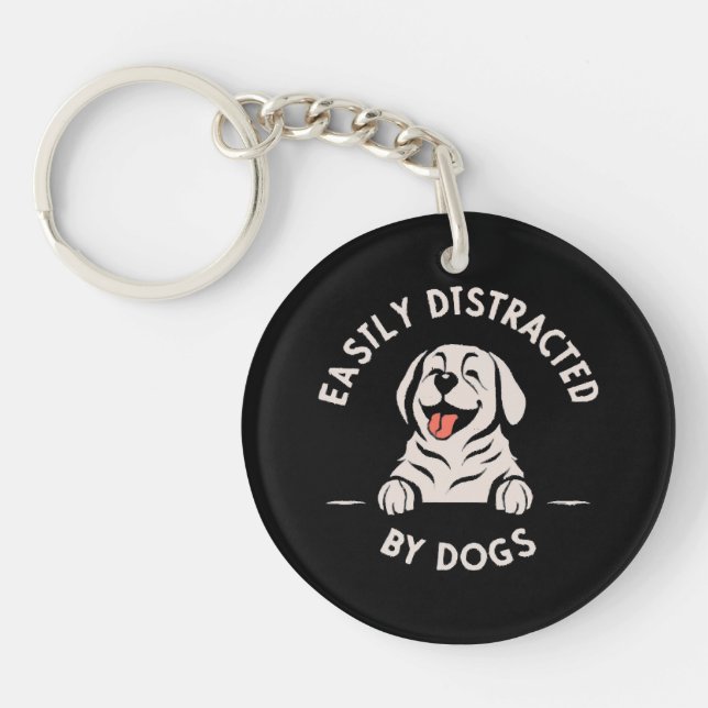 Facilement distrait par les chiens (Devant)