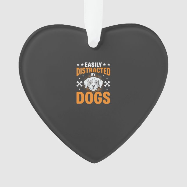 Facilement Distrait Par Les Chiens (devant)