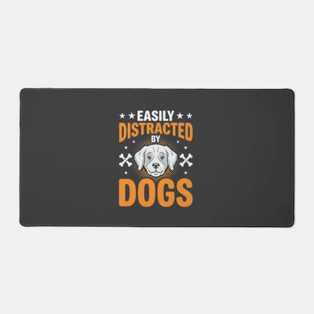 Facilement Distrait Par Les Chiens (Recto)