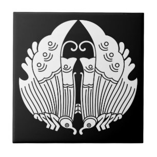 Facing ageha butterflies tile