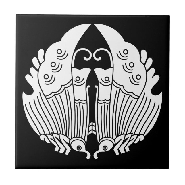 Facing ageha butterflies tile (Front)