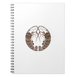 Facing spiny lobsters notebook