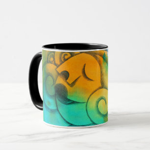 Facing the sun mug