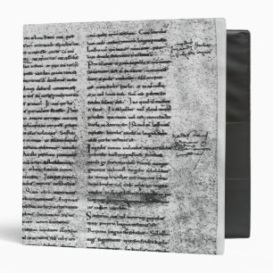 Facsimile copy binder
