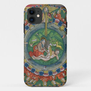 Facsimile copy of Genesis 2:22 God created Eve, fr iPhone 11 Case