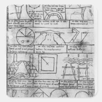 Facsimile copy of Geometrical figures