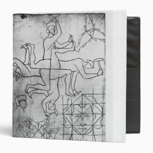 Facsimile copy of Ms Fr Studies of men Binder