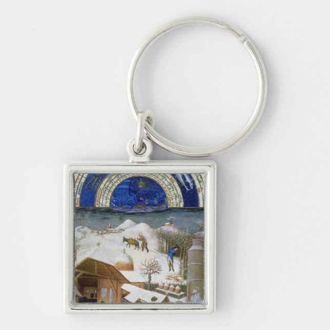 Facsimile of February Keychain (Front)