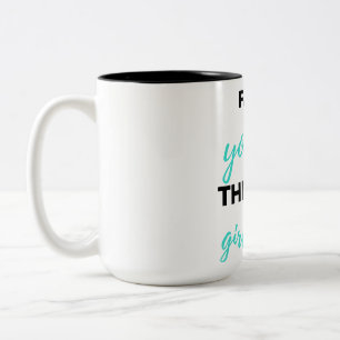 Fact: You Are The Best Girlfriend Black Two-Tone Coffee Mug