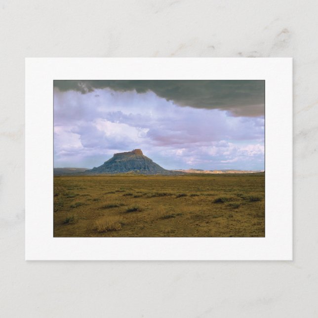 "Factory Butte" Postcard (Front)
