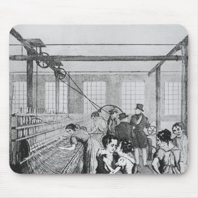 Factory Children, or Love conquerd fear Mouse Pad (Front)