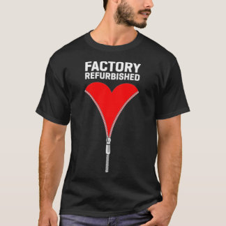 Factory Refurbished Heart Surgery Zipper Club T-Shirt