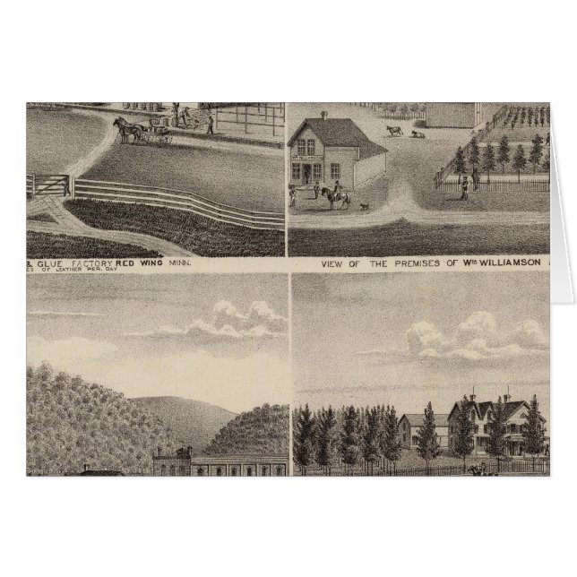 Factory, Stores and Residences, Minnesota (Front Horizontal)