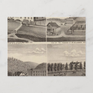 Factory, Stores and Residences, Minnesota Postcard