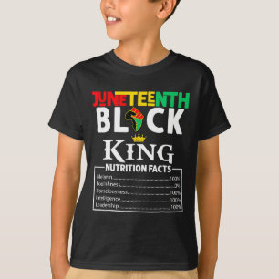 Facts Juneteenth 1865 Black King Black Queen Tee