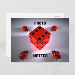 Facts Matter Postcard