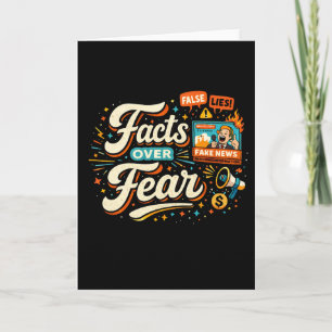 Facts Over Fear Holiday Card