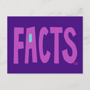 FACTS POSTCARD