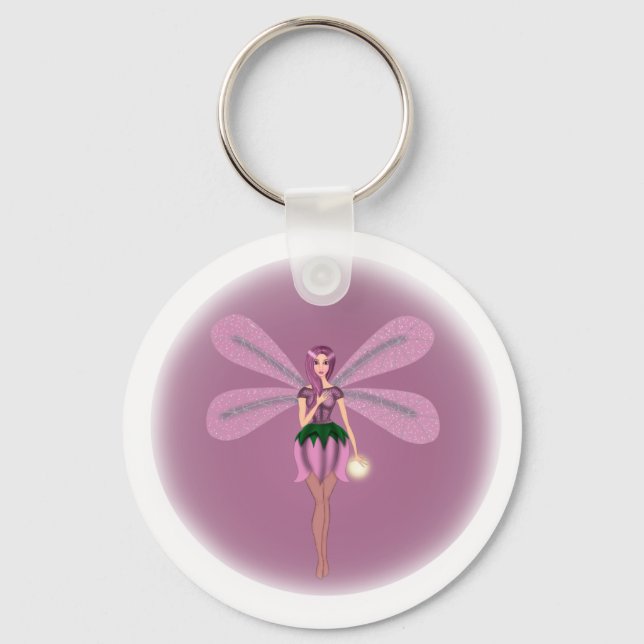 Fada da luz - Fairy of Light Keychain (Front)