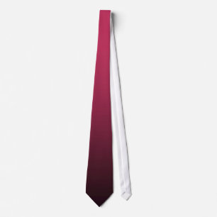 Fade Tie - Burgundy Wine and Midnight