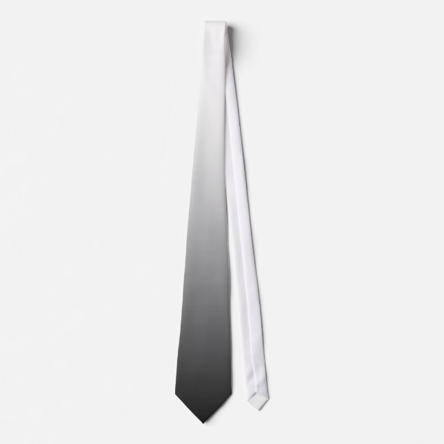 Fade Tie - White to Midnight (Front)