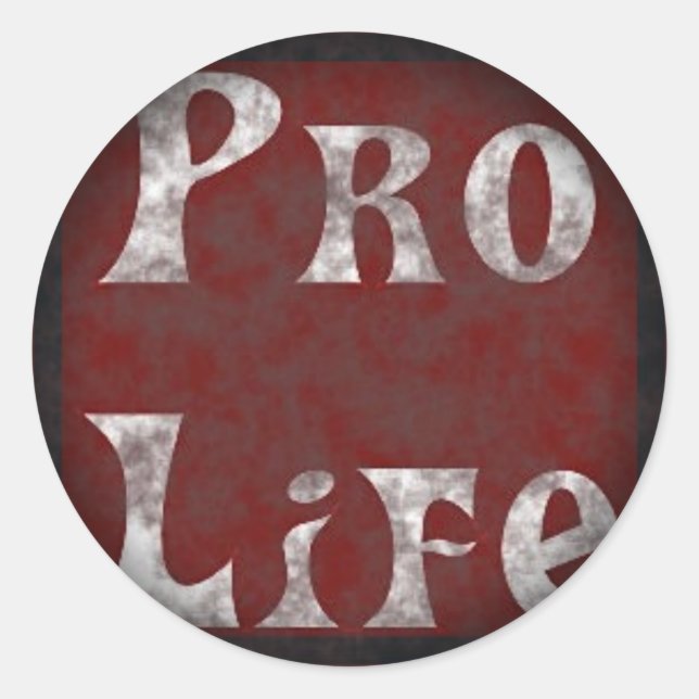 Fade to Black Round Stickers (Front)