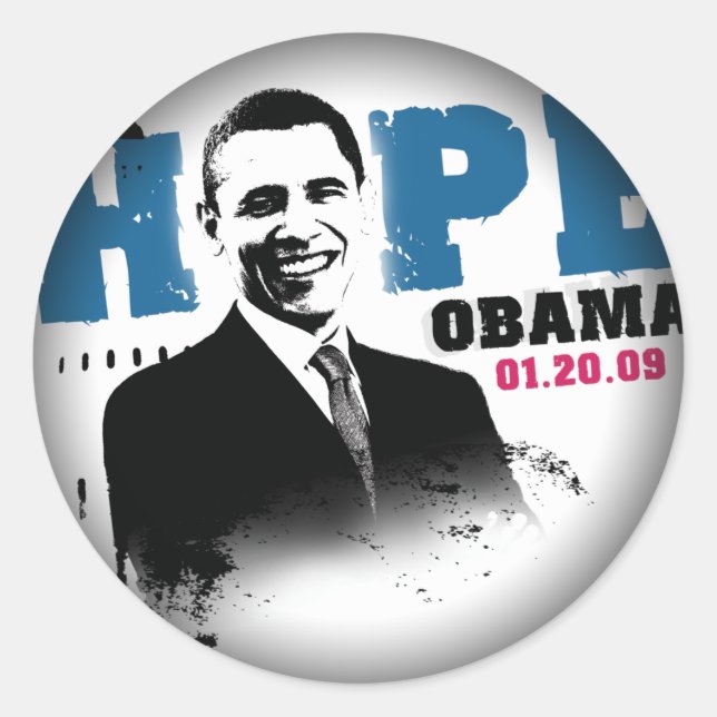 Fade to Black Round Stickers (Front)