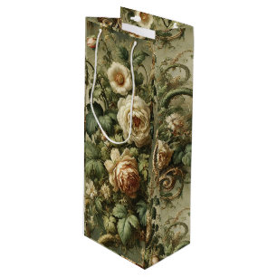 Fade to Grace – Gothic Baroque  Wine Gift Bag