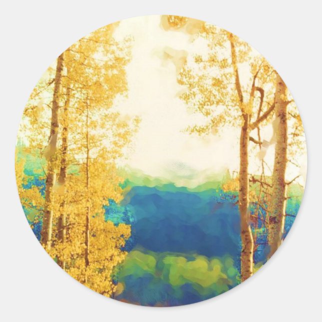 Faded Aspens sticker (Front)