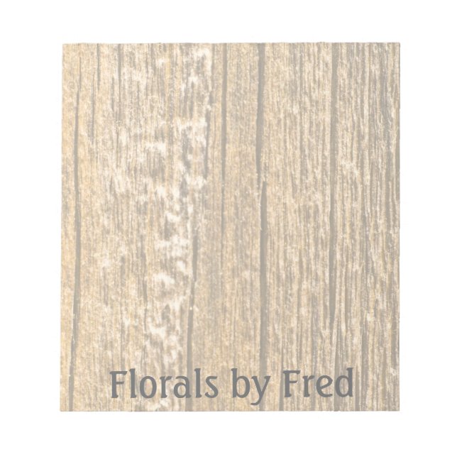 Faded Board Notepad (Front)