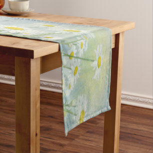 Faded Daisy Field Medium Table Runner