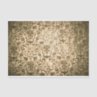 Faded Damask Design Tissue Paper