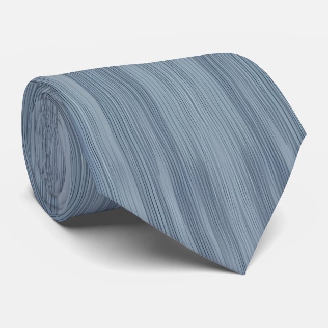 Faded Denim Style Neck Tie (Rolled)