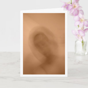 Faded Figures Background Card