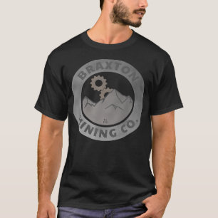 Faded Graphic Retro Vintage Mining Co T-Shirt