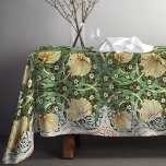 Faded Green Pimpernel Vintage William Morris Tablecloth<br><div class="desc">Adorn your table with a piece of history through our William Morris Pimpernel Pattern Tablecloth. Crafted from 100% cotton with beautiful edge-to-edge vibrant colour printing, this tablecloth brings the artistry and elegance of the Arts and Crafts Movement into your home. The meticulously folded and hemmed edges provide a polished finishing...</div>
