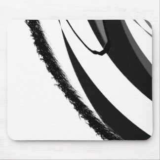 Faded Grey Mouse Pad